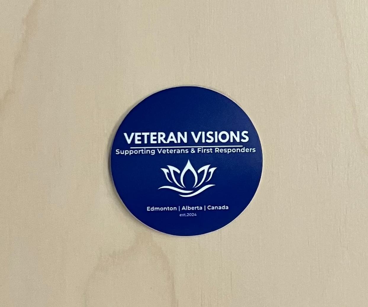 Matte Blue Veteran Visions